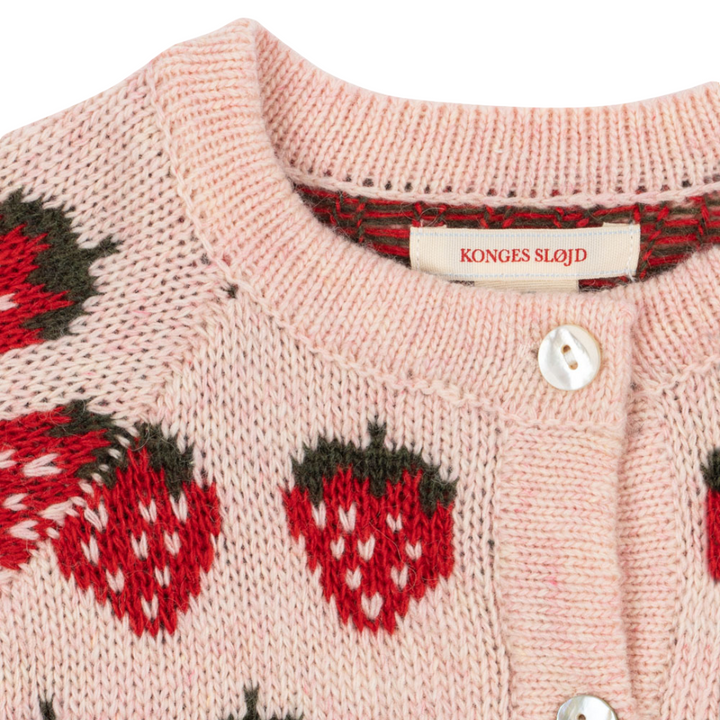 Belou Strawberry Cardigan